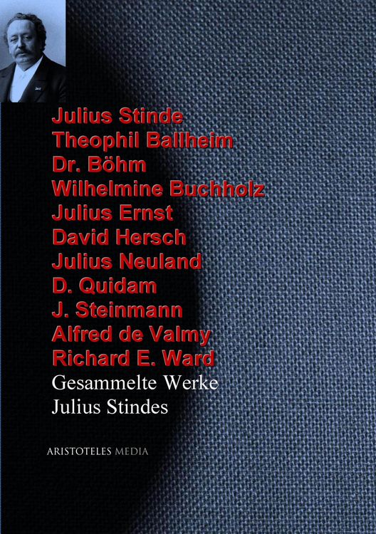 Produktbild: Gesammelte Werke Julius Stindes
