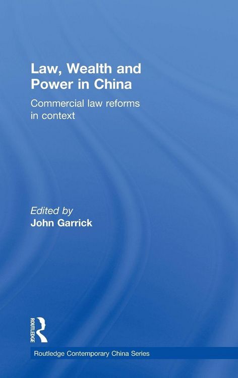 Produktbild: Law, Wealth and Power in China