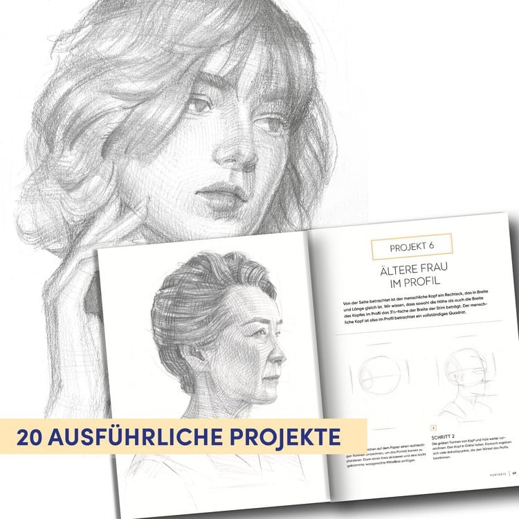 Produktbild: Einzigartige Portr&auml;ts zeichnen