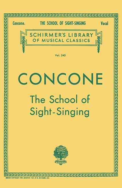 Produktbild: School of Sight-Singing