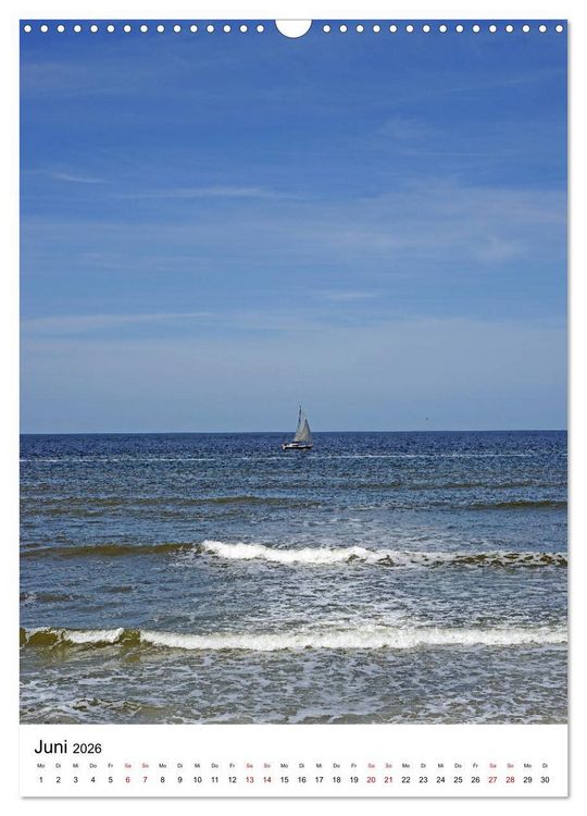 Produktbild: Norderney - Inselliebe (Wandkalender 2026 DIN A3 hoch), CALVENDO Monatskalender