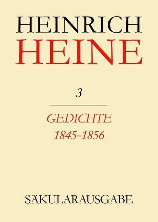 Produktbild: Gedichte 1845-1856