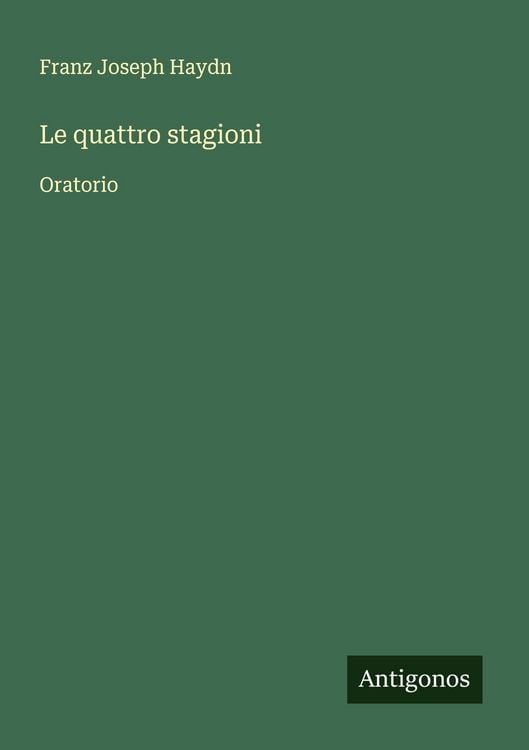 Produktbild: Le quattro stagioni