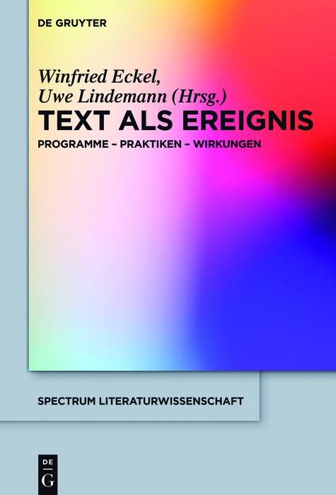 Produktbild: Text als Ereignis