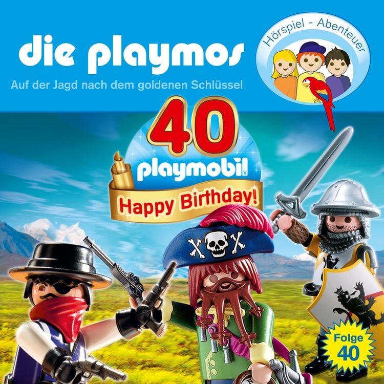 Bild vom Artikel Die Playmos - Das Original Playmobil Hörspiel, Folge 40: Auf der Jagd nach dem goldenen Schlüssel vom Autor David Bredel