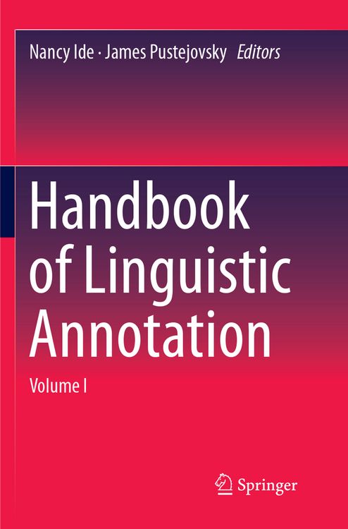Produktbild: Handbook of Linguistic Annotation