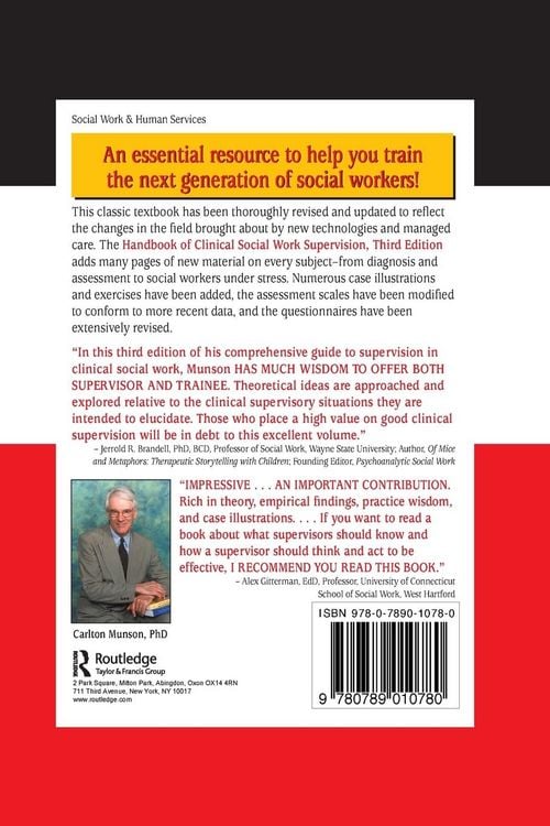Produktbild: Handbook of Clinical Social Work Supervision