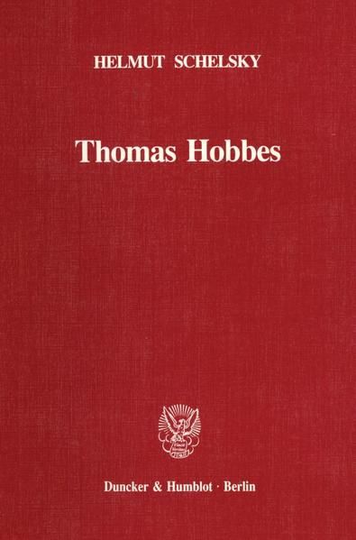 Produktbild: Thomas Hobbes &ndash; Eine politische Lehre.