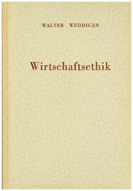 Produktbild: Wirtschaftsethik.