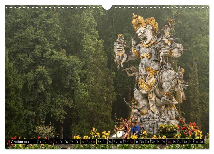 Produktbild: Bali - Indonesien (Wandkalender 2026 DIN A3 quer), CALVENDO Monatskalender