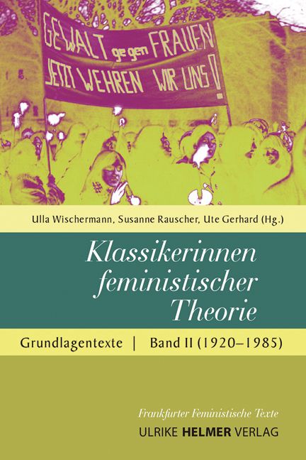 Produktbild: Klassikerinnen feministischer Theorie