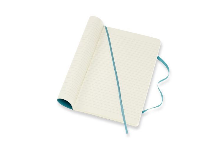 Produktbild: Moleskine Notizbuch Large/A5, Liniert, Soft Cover, Riff Blau