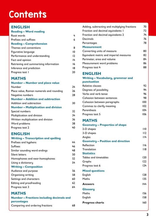 Produktbild: Year 5 Maths and English KS2 Targeted Study & Practice Book