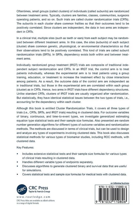 Produktbild: Cluster Randomization Trials