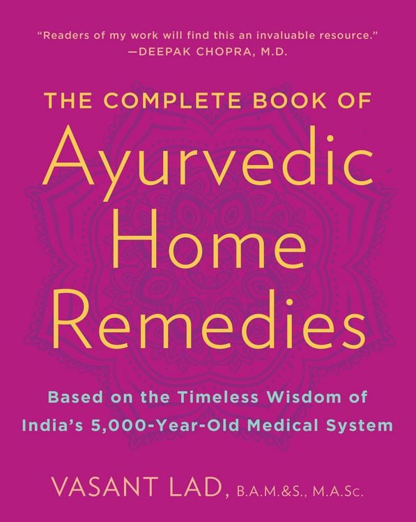 Produktbild: The Complete Book of Ayurvedic Home Remedies