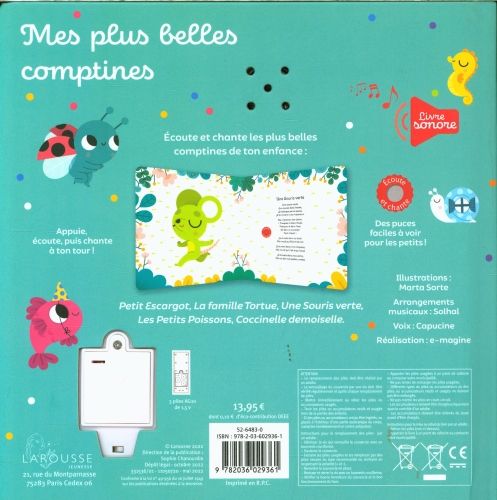 Produktbild: Mes plus belles comptines