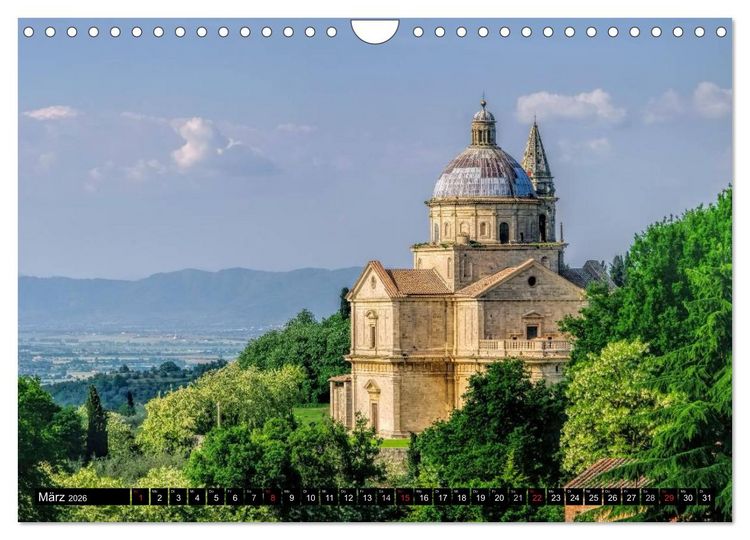Produktbild: Kirchen in Italien (Wandkalender 2026 DIN A4 quer), CALVENDO Monatskalender