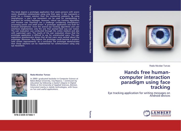 Produktbild: Hands free human-computer interaction paradigm using face tracking