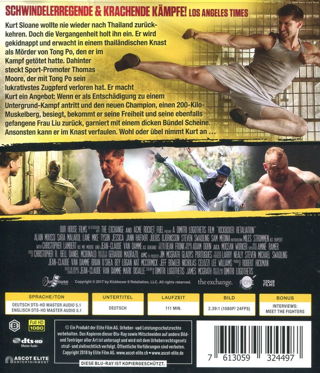 Produktbild: Kickboxer - Die Abrechnung - Uncut