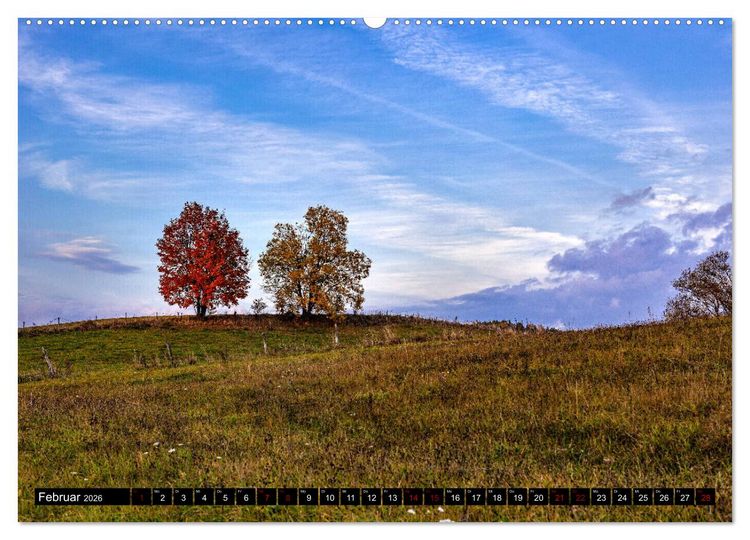Produktbild: ERMLAND MASUREN (Wandkalender 2026 DIN A2 quer), CALVENDO Monatskalender