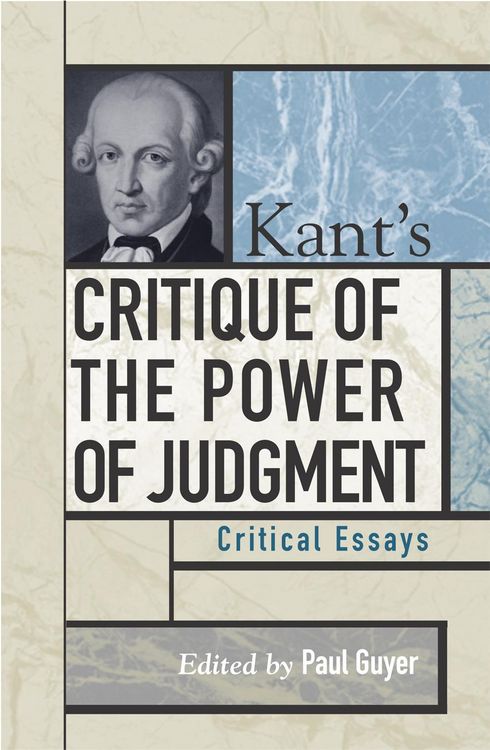 Produktbild: Kant's Critique of the Power of Judgment