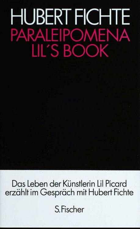 Produktbild: Paraleipomena Lil's Book