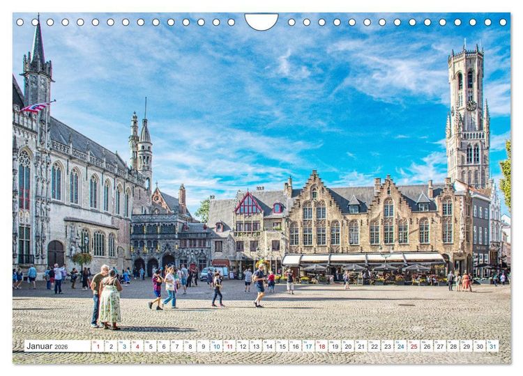Produktbild: Br&uuml;gge sehen - und sich verlieben (Wandkalender 2026 DIN A4 quer), CALVENDO Monatskalender