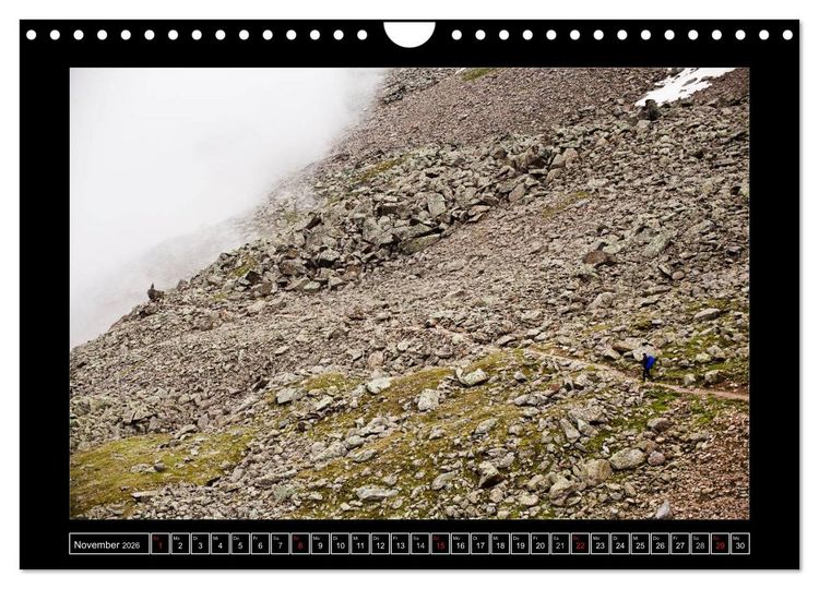 Produktbild: SEH(N)SUCHT ALPEN&Uuml;BERQUERUNG (Wandkalender 2026 DIN A4 quer), CALVENDO Monatskalender