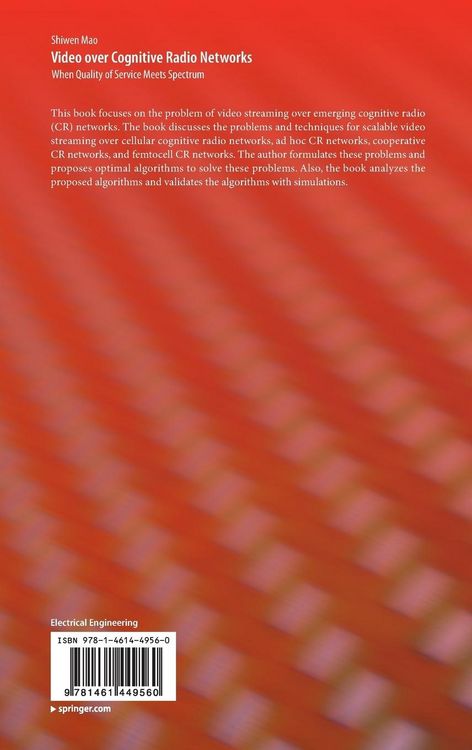 Produktbild: Video over Cognitive Radio Networks