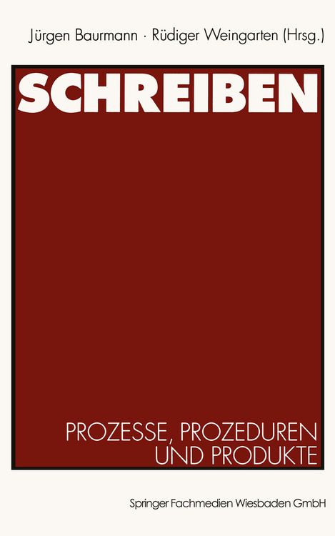 Produktbild: Schreiben