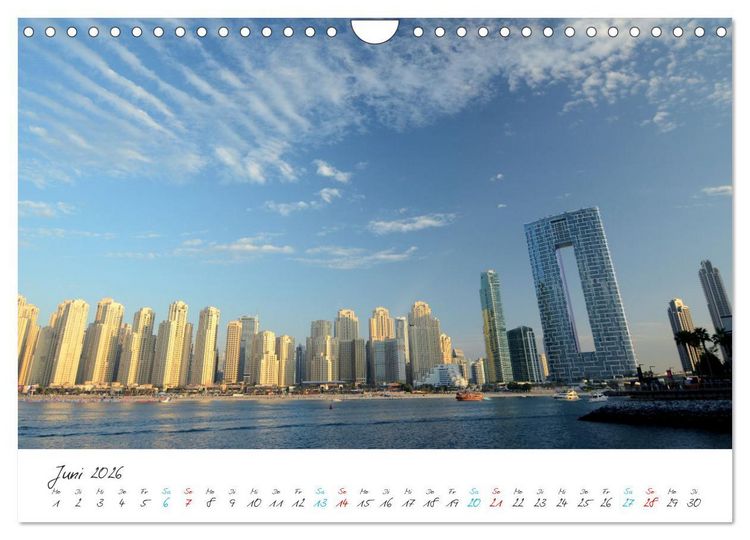 Produktbild: Dubai, die Stadt der Superlative. (Wandkalender 2026 DIN A4 quer), CALVENDO Monatskalender