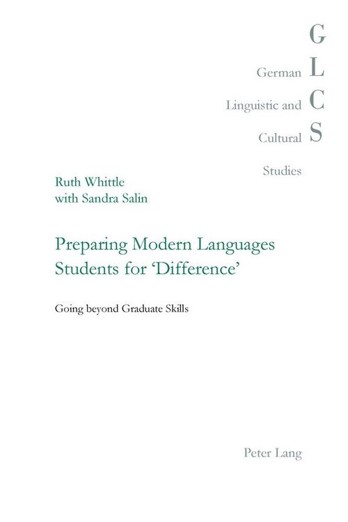 Produktbild: Preparing Modern Languages Students for 'Difference'