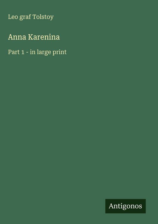 Produktbild: Anna Karenina