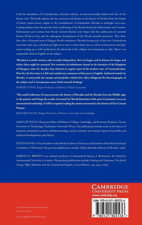 Produktbild: Slovakia in History
