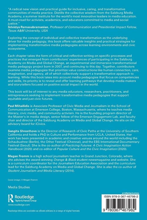 Produktbild: Transformative Media Pedagogies