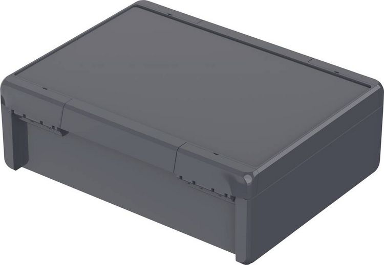 Produktbild: Bopla B 273612 ABS-7024 Bocube Geh&auml;use 96037664 Industrie-Geh&auml;use 284 x 364 x 120 ABS Graphitgrau (RAL 7024) 1 St.