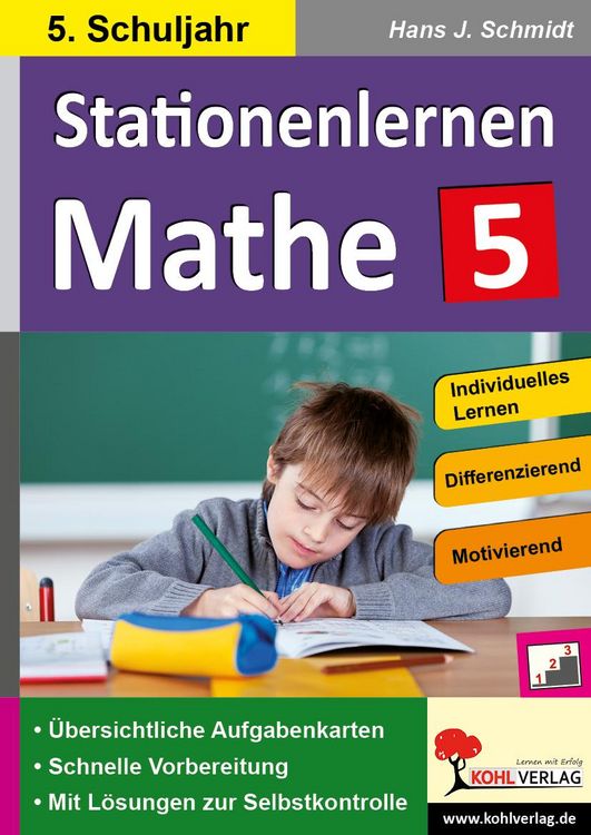 Produktbild: Kohls Stationenlernen Mathe / 5. Schuljahr