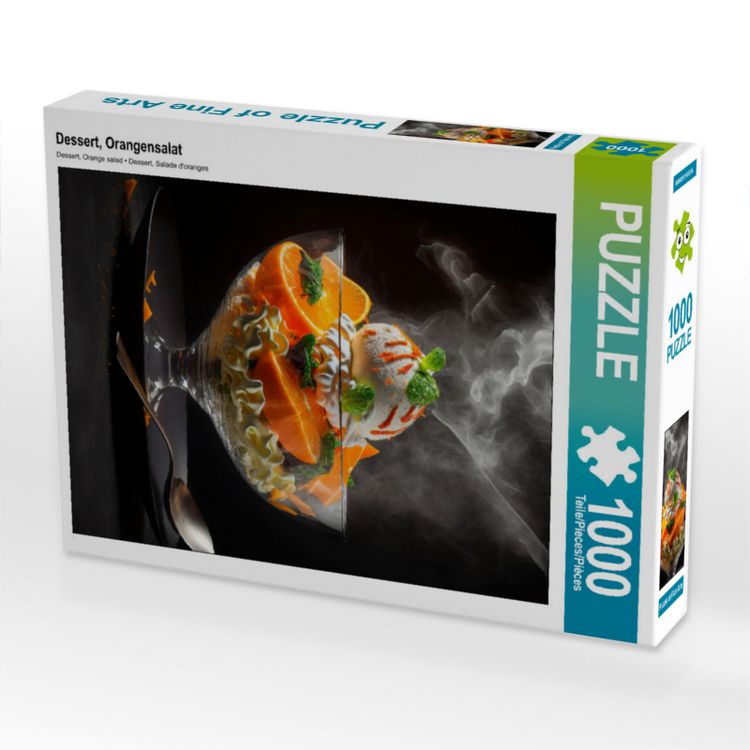 Produktbild: CALVENDO Puzzle Orangensalat | 1000 Teile Lege-Gr&ouml;&szlig;e 64x48cm Foto-Puzzle f&uuml;r gl&uuml;ckliche Stunden