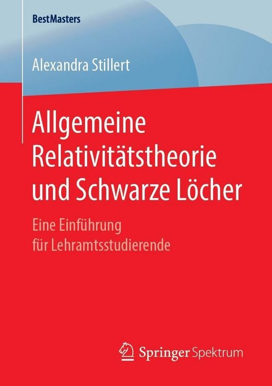 Produktbild: Allgemeine Relativitätstheorie und Schwarze Löcher