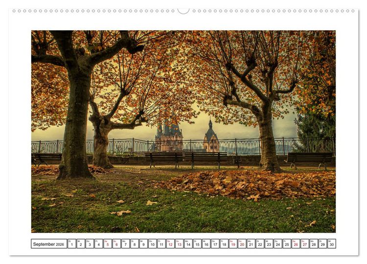 Produktbild: Marienkirche Gelnhausen (hochwertiger Premium Wandkalender 2026 DIN A2 quer), Kunstdruck in Hochglanz