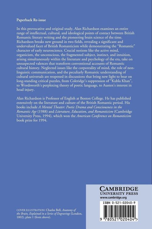 Produktbild: British Romanticism and the Science of the Mind
