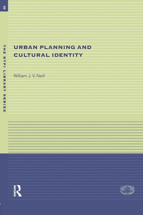 Produktbild: Urban Planning and Cultural Identity