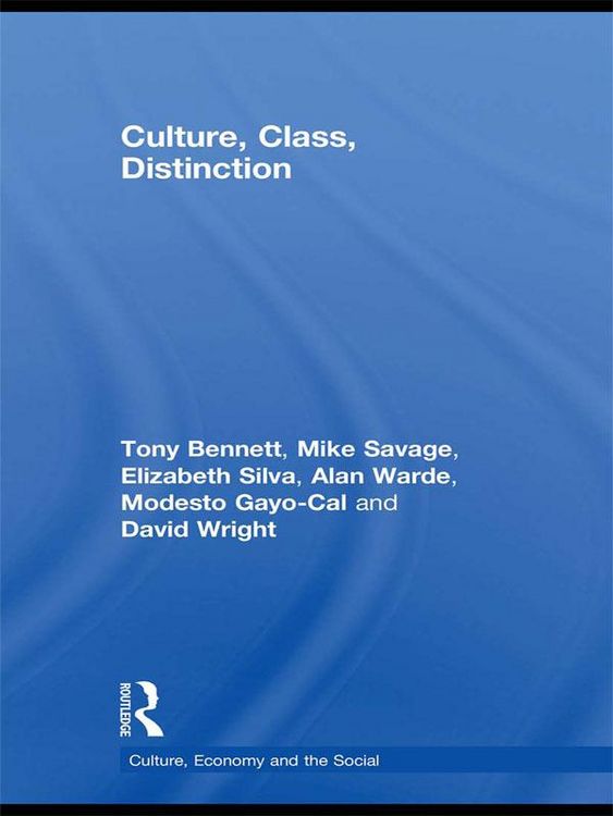 Produktbild: Culture, Class, Distinction