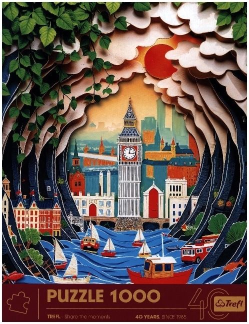 Produktbild: Puzzle Premium Plus 1000 Jubil&auml;um - London