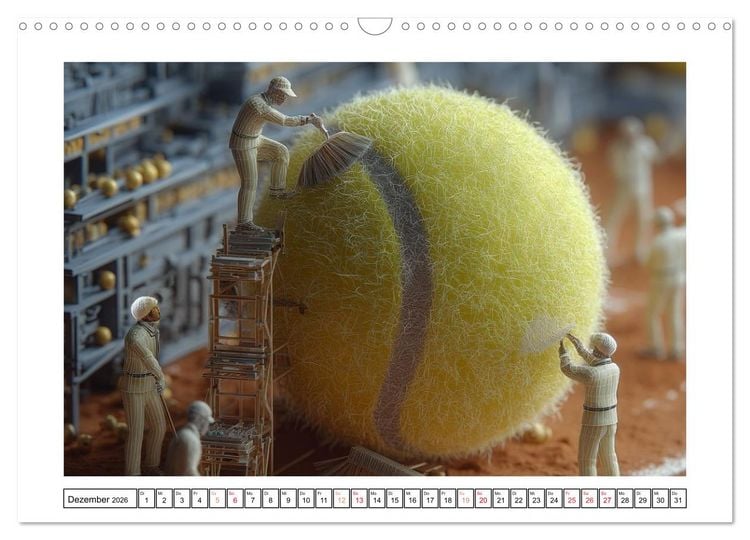 Produktbild: Kleine Helden &ndash; Gro&szlig;es Handwerk (Wandkalender 2026 DIN A3 quer), CALVENDO Monatskalender