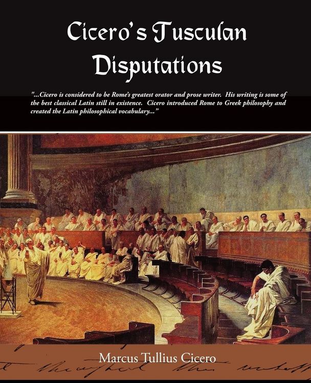Produktbild: Cicero's Tusculan Disputations