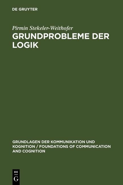 Produktbild: Grundprobleme der Logik
