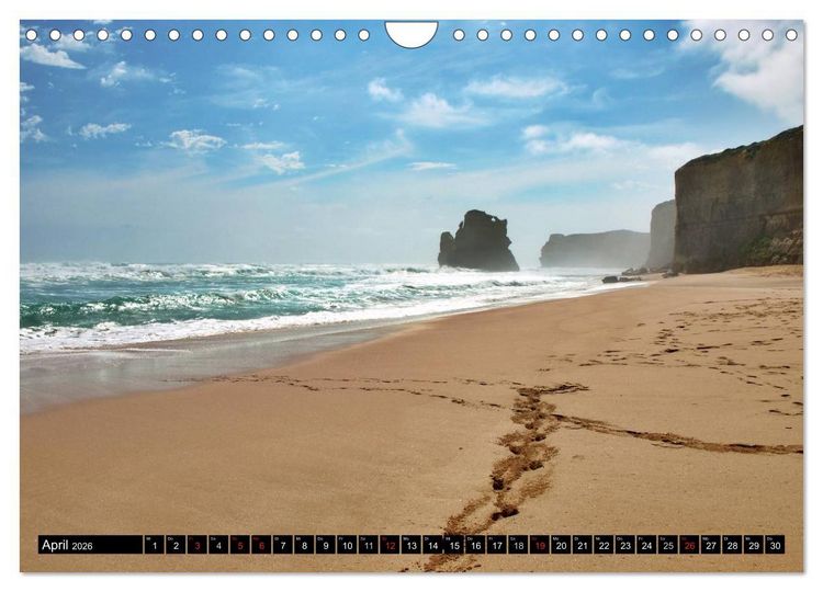 Produktbild: Australien - Die Great Ocean Road (Wandkalender 2026 DIN A4 quer), CALVENDO Monatskalender
