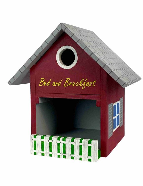 Produktbild: PEBARO 466 - DIY Holzbauset Vogelhaus, Futterhaus und Nistkasten in Einem