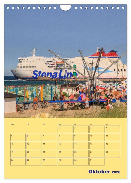 Produktbild: Sehnsuchtsort Warnem&uuml;nde (Wandkalender 2026 DIN A4 hoch), CALVENDO Monatskalender